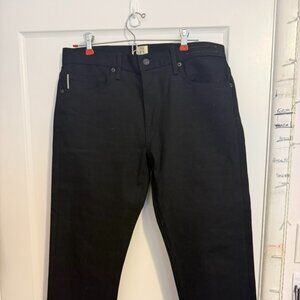Hiroshi Kato The Pen Slim - Black Raw 10.5oz Selvedge size 32